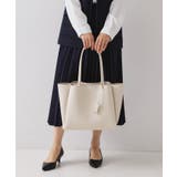 【軽量／A4サイズ対応】サフィアーノ調3層トートバッグ | OPAQUE.CLIP | 詳細画像1 