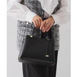 ブラック(019) | 【2WAY】合皮ミドルサイズボストンバッグ | OPAQUE.CLIP