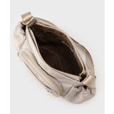 フロントポケット3層デザインショルダーバッグ【マルチポケット】 | OPAQUE.CLIP | 詳細画像13 