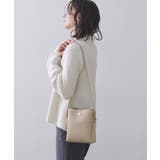 シュリンク合皮3層ミニショルダーバッグ【軽量／長さ調整可能】 | OPAQUE.CLIP | 詳細画像5 