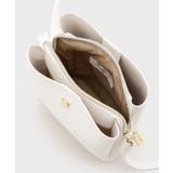 シュリンク合皮3層ミニショルダーバッグ【軽量／長さ調整可能】 | OPAQUE.CLIP | 詳細画像20 