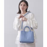 シュリンク合皮ワイドマチ付きミドルサイズトートバッグ | OPAQUE.CLIP | 詳細画像5