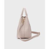 シュリンク合皮ワイドマチ付きミドルサイズトートバッグ | OPAQUE.CLIP | 詳細画像13