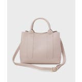 シュリンク合皮ワイドマチ付きミドルサイズトートバッグ | OPAQUE.CLIP | 詳細画像14