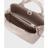 シュリンク合皮ワイドマチ付きミドルサイズトートバッグ | OPAQUE.CLIP | 詳細画像16