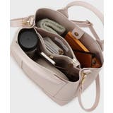 シュリンク合皮ワイドマチ付きミドルサイズトートバッグ | OPAQUE.CLIP | 詳細画像20