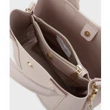 シュリンク合皮ワイドマチ付きミドルサイズトートバッグ | OPAQUE.CLIP | 詳細画像22