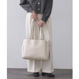 シュリンク合皮大容量トートバッグ【人間工学/軽量/A4サイズ対応/2WAY】 | OPAQUE.CLIP | 詳細画像5