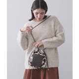 ブラウン(243) | 素材アソートサイドドロストミニショルダーバッグ【長さ調整可能】 | OPAQUE.CLIP