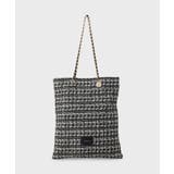 ツイードコンビチェーンショルダートートバッグ【A4サイズ対応】 | OPAQUE.CLIP | 詳細画像5 