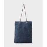 ツイードコンビチェーンショルダートートバッグ【A4サイズ対応】 | OPAQUE.CLIP | 詳細画像8 