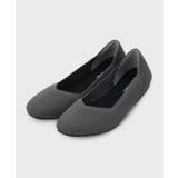 チャコールグレー(014) | スクエアトゥニットパンプス | OPAQUE.CLIP