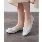 【抗菌防臭 軽量 マシンウォッシャブル】スクエアトゥメッシュニットバレエシューズ | OPAQUE.CLIP | 詳細画像1 