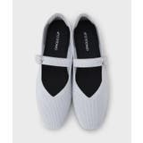 【抗菌防臭／軽量／ウォッシャブル】スクエアトゥニットメリージェーン | OPAQUE.CLIP | 詳細画像5 