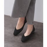 メタルパーツVフラットパンプス【抗菌防臭加工／生活防水】 | OPAQUE.CLIP | 詳細画像1 