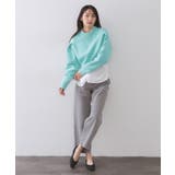 メタルパーツVフラットパンプス【抗菌防臭加工／生活防水】 | OPAQUE.CLIP | 詳細画像7 