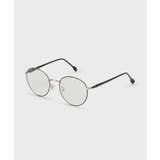 オフホワイト(003) | 【ブルーライトカット】メタルフレームサングラス | OPAQUE.CLIP