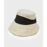 ライトベージュ(051) | 切替ふくれハット | OPAQUE.CLIP