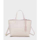 名品バイカラーミドルトート | OPAQUE.CLIP | 詳細画像12 