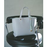 名品バイカラーミドルトート | OPAQUE.CLIP | 詳細画像1 