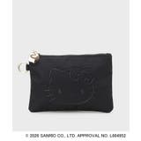 ◆【ハローキティ】立体フェイスプリントスクエアポーチ | OPAQUE.CLIP | 詳細画像2 