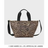 ブラウン(143) | ◆【ハローキティ】2WAY立体フェイスプリントミドルバッグ | OPAQUE.CLIP