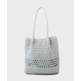 カギ針ラメデザインミドルバッグ | OPAQUE.CLIP | 詳細画像7 