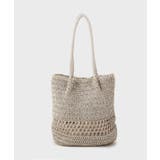 カギ針ラメデザインミドルバッグ | OPAQUE.CLIP | 詳細画像8 