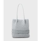 カギ針ラメデザインミドルバッグ | OPAQUE.CLIP | 詳細画像11 