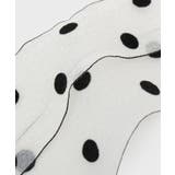 シアーレースドットスカーフ | OPAQUE.CLIP | 詳細画像3 