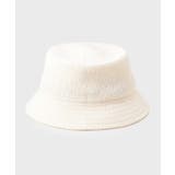 刺繍入りパイル調バケットハット | OPAQUE.CLIP | 詳細画像2 