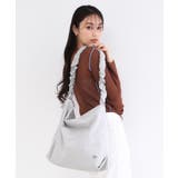 ライトグレー(011) | ドロストフリルハンドルA4ショルダー | OPAQUE.CLIP