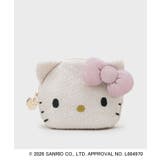 ◆【ハローキティ】キラふわフェイス型シェルポーチ | OPAQUE.CLIP | 詳細画像2 
