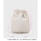 ◆【ハローキティ】キラふわフェイス巾着ポーチ | OPAQUE.CLIP | 詳細画像4 