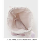 ◆【ハローキティ】キラふわフェイス巾着ポーチ | OPAQUE.CLIP | 詳細画像5 