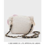 ◆【ハローキティ】フェイス型2WAYキラふわミニショルダーバッグ | OPAQUE.CLIP | 詳細画像4