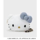 オフホワイト(003) | ◆【ハローキティ】フェイス型2WAYキラふわミニショルダーバッグ | OPAQUE.CLIP