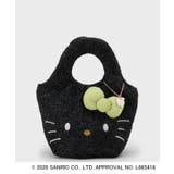 ブラック(019) | ◆【ハローキティ】キラふわマルシェバッグ | OPAQUE.CLIP