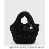 ブラック(819) | ◆【ハローキティ】キラふわマルシェバッグ | OPAQUE.CLIP