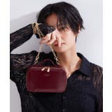 ボルドー(064) | 2WAYバニティポーチチェーンショルダー | OPAQUE.CLIP