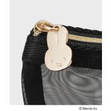 ◆【miffy】さがら刺繍チュールメッシュポーチ | OPAQUE.CLIP | 詳細画像6 