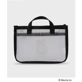 ◆【miffy】さがら刺繍チュールメッシュバッグインバッグ | OPAQUE.CLIP | 詳細画像4 