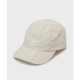 グレー(012) | ◆【umbro/アンブロ】ポケッタブルロゴ刺しゅう入りキャップ | OPAQUE.CLIP