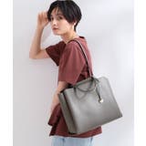 チャコールグレー(514) | 【A4対応/通勤対応】3層仕様大容量トートバッグ《肩掛け可》 | OPAQUE.CLIP