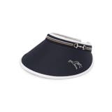 ネイビー(094) | ビット柄クリップバイザー | adabat