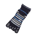 5本指ボーダーショートソックス | adabat | 詳細画像2