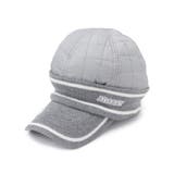 グレー(012) | キルティングラインブリム防寒キャップ | adabat