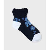 フラワーフレンチショートソックス | adabat | 詳細画像2 