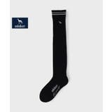 ブラック(019) | 【新レーベル ADABAT NAVY】フレンチニーハイソックス | adabat