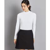 ホワイト(001) | 【COOL】クールタッチハイネックインナー | adabat